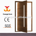 Exterior entrance pivot door wood